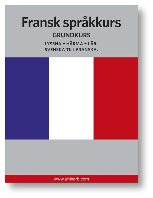 Book cover for Fransk språkkurs