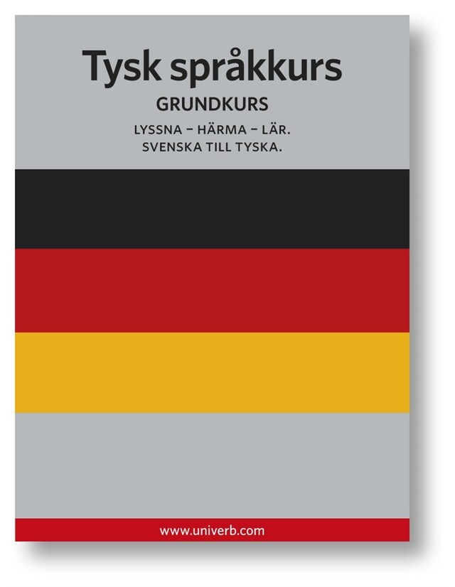 Boekomslag van Tysk språkkurs