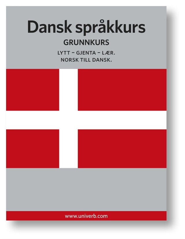Okładka książki dla Dansk språkkurs
