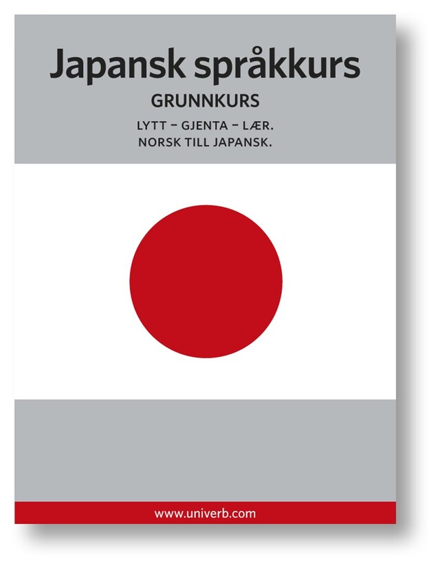 Bokomslag for Japansk språkkurs