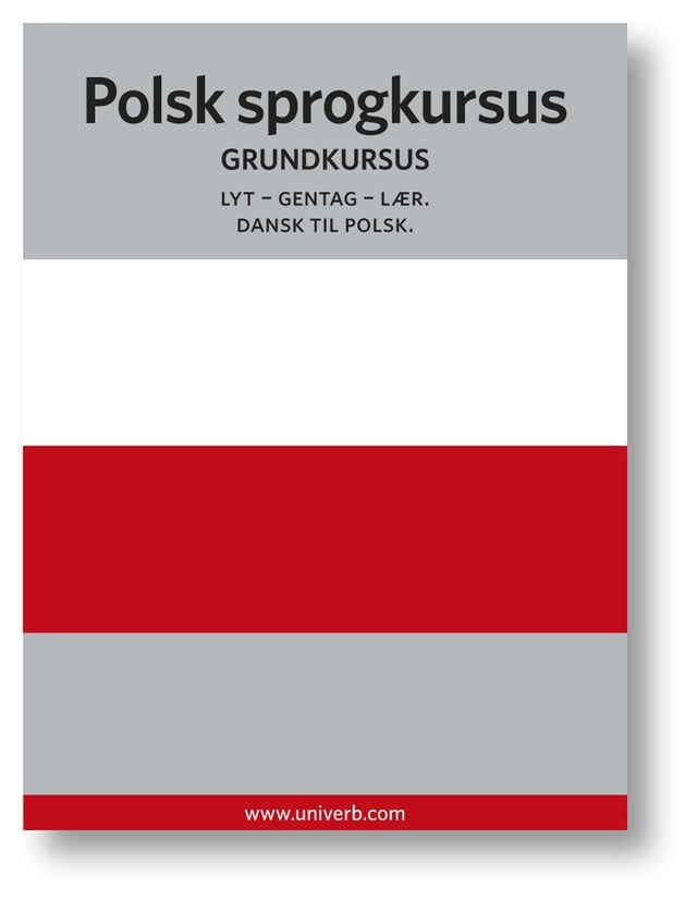 Buchcover für Polsk sprogkursus