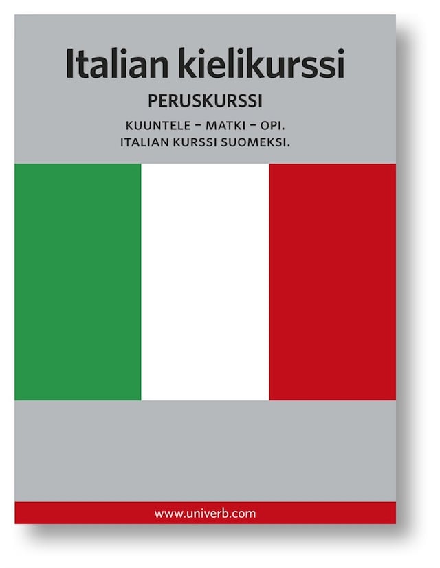 Buchcover für Italian kielikurssi