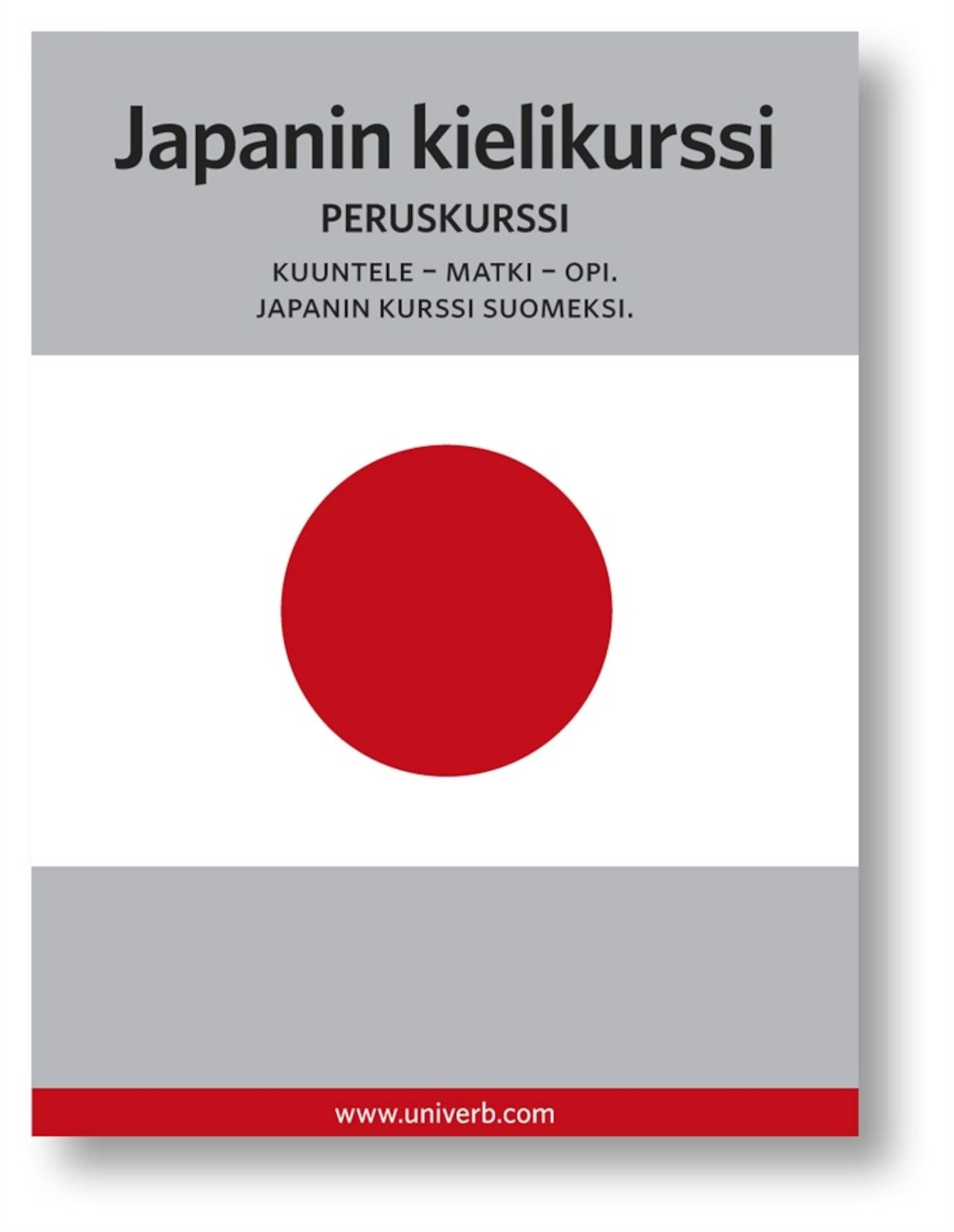 Äänikirjan Japanin kielikurssi kansikuva