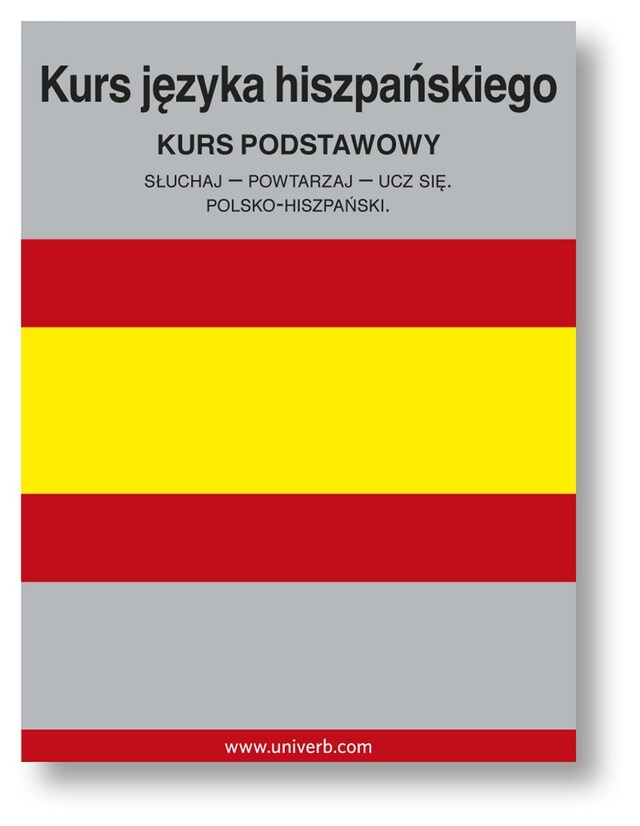 Book cover for Kurs jezyka hiszpanskiego