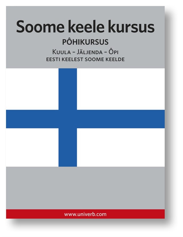 Kirjankansi teokselle Soome keele kursus