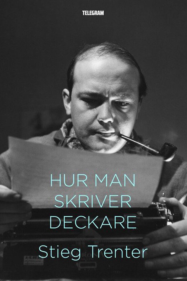 Book cover for Hur man skriver deckare