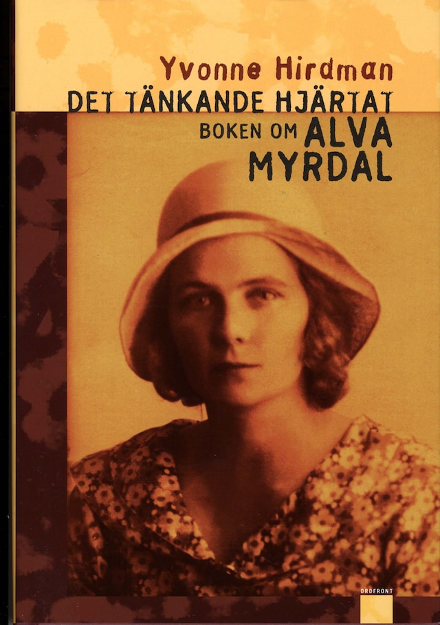 Book cover for Det tänkande hjärtat - Boken om Alva Myrdal