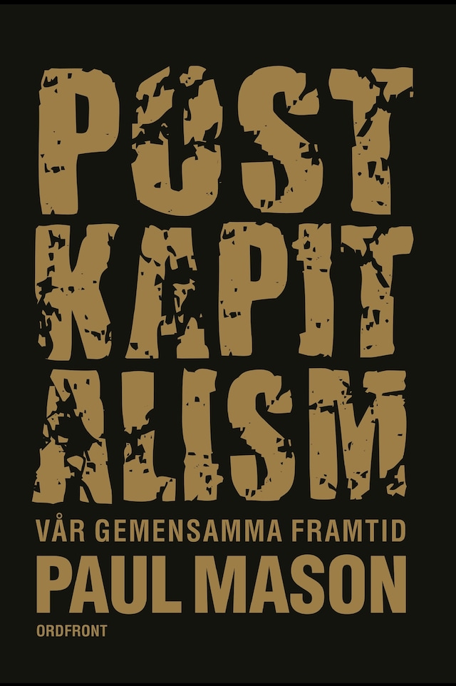Kirjankansi teokselle Postkapitalism