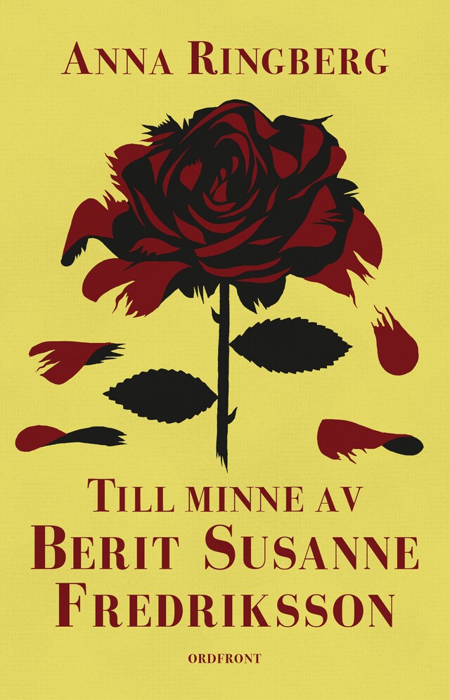 Boekomslag van Till minne av Berit Susanne Fredriksson