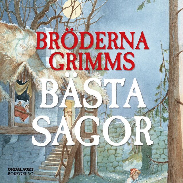 Book cover for Bröderna Grimms bästa sagor