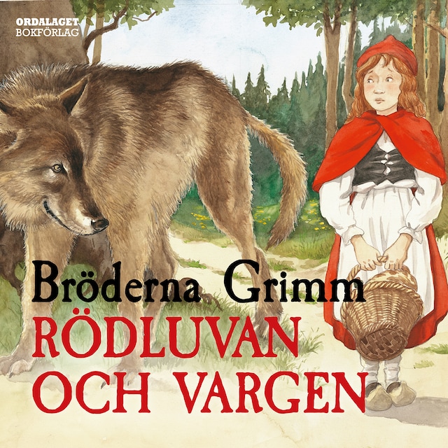 Portada de libro para Rödluvan och vargen