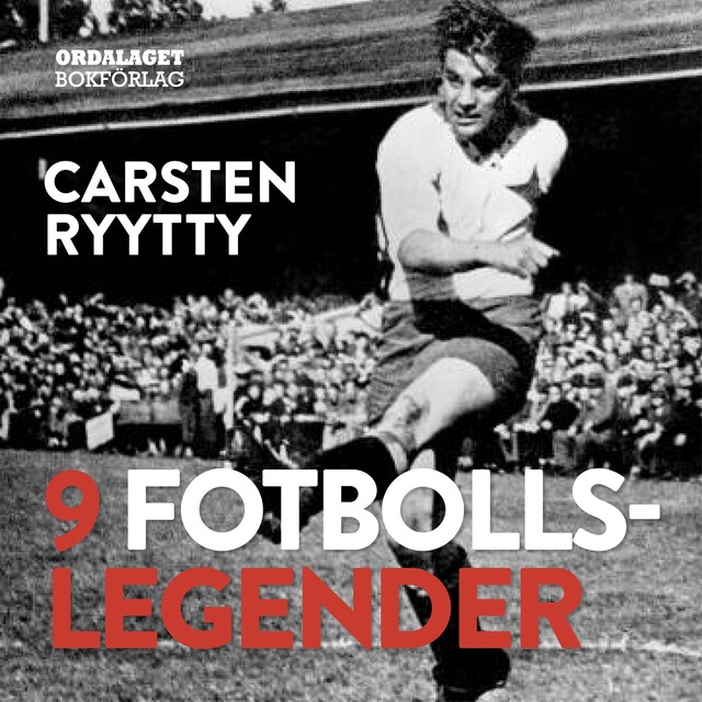 Book cover for 9 fotbollslegender