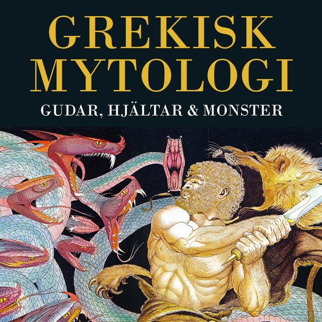 Book cover for Grekisk mytologi - gudar, hjältar och monster