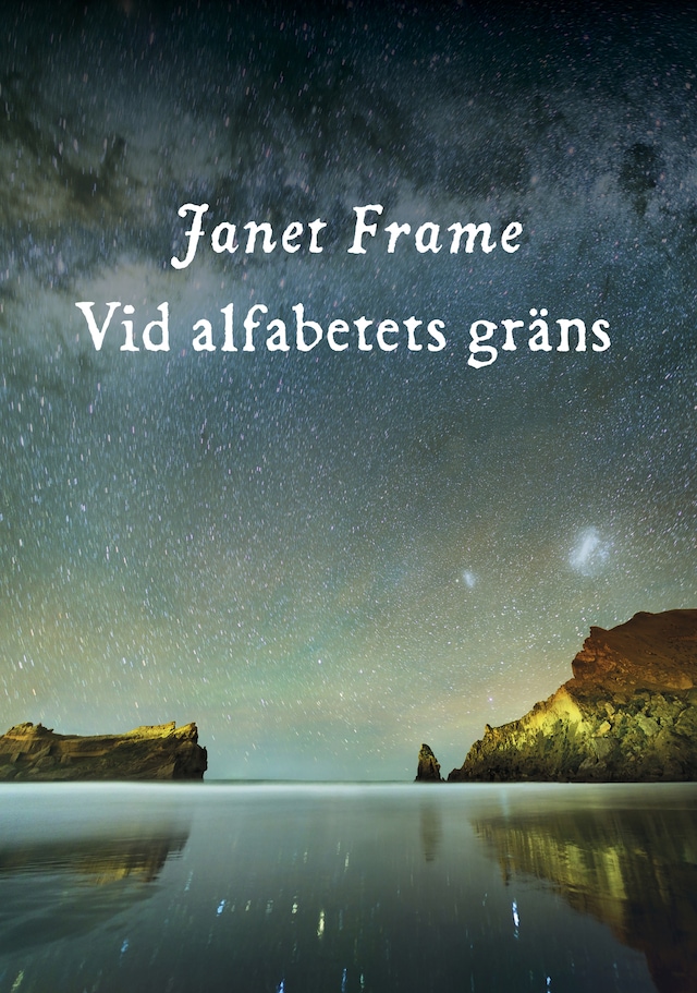 Book cover for Vid alfabetets gräns