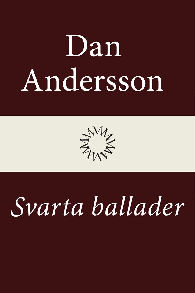 Book cover for Svarta ballader