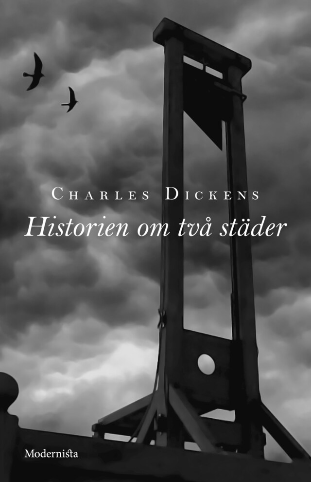 Portada de libro para Historien om två städer