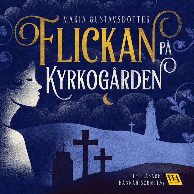 Book cover for Flickan på kyrkogården