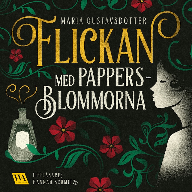 Book cover for Flickan med pappersblommorna