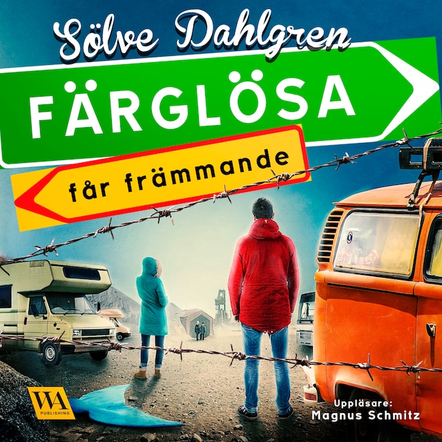 Book cover for Färglösa får främmande