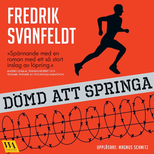 Book cover for Dömd att springa