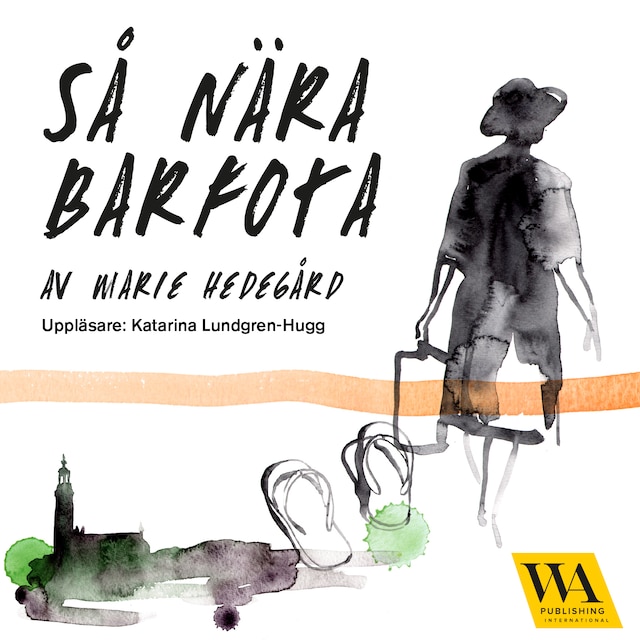 Book cover for Så nära barfota