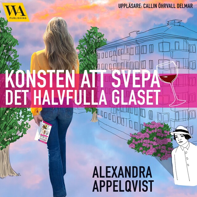 Copertina del libro per Konsten att svepa det halvfulla glaset