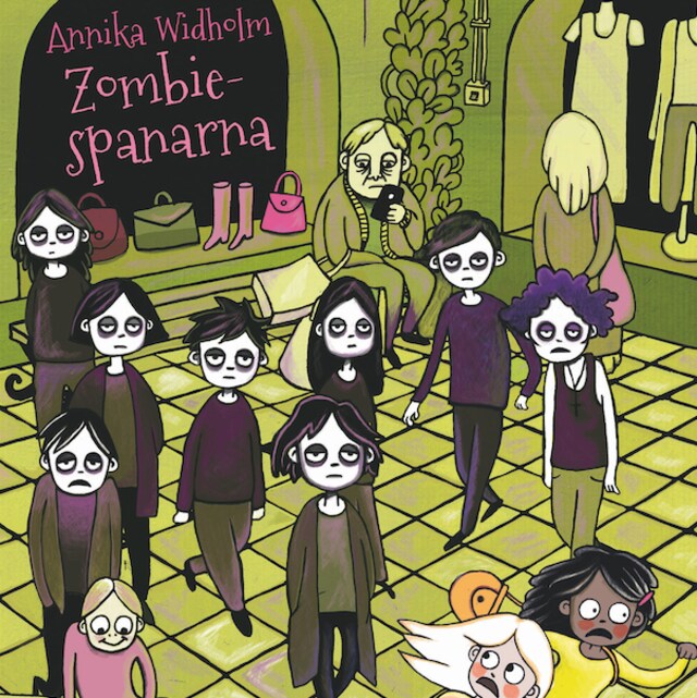 Book cover for Zombiespanarna