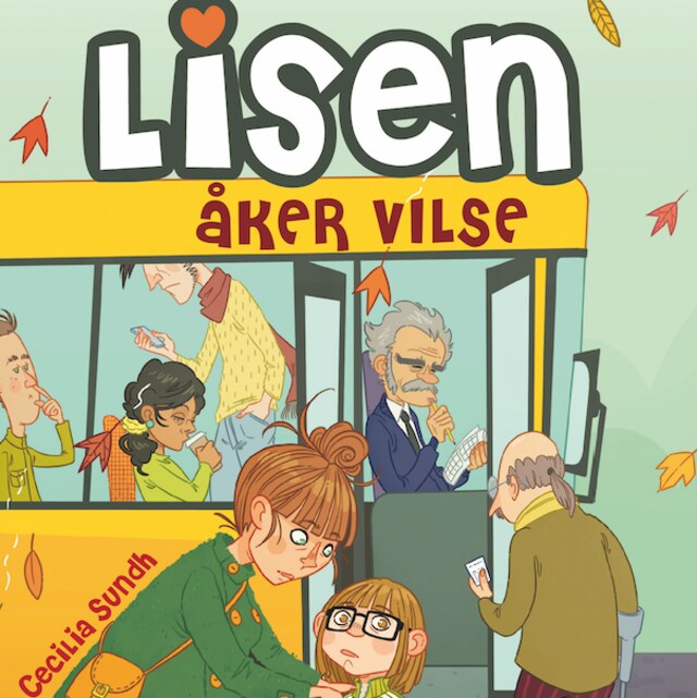 Book cover for Lisen åker vilse