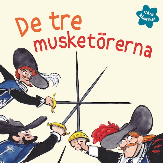 Book cover for De tre musketörerna