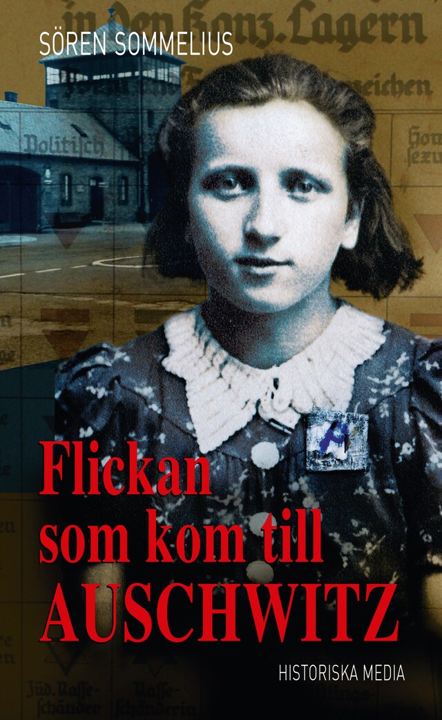 Boekomslag van Flickan som kom till Auschwitz