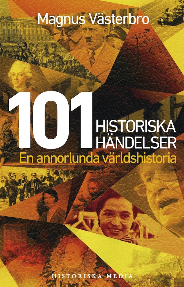Book cover for 101 historiska händelser