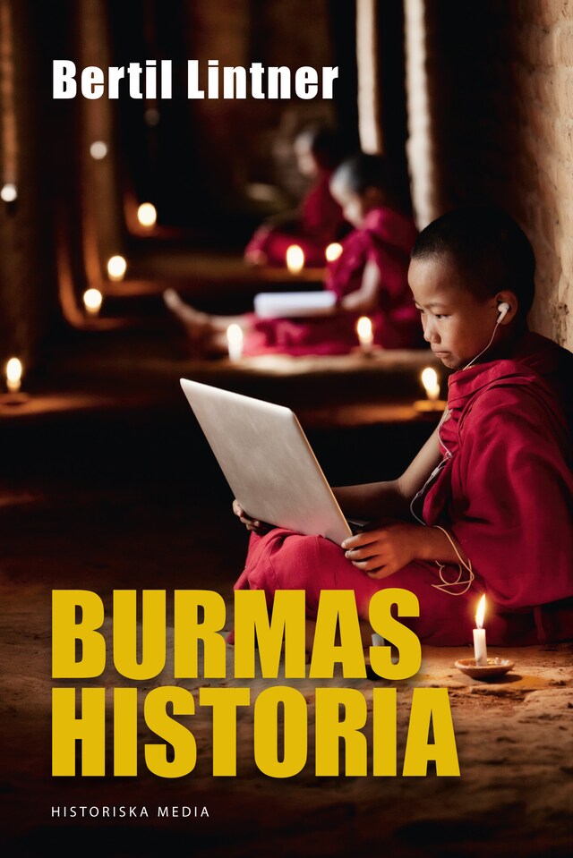 Book cover for Burmas historia