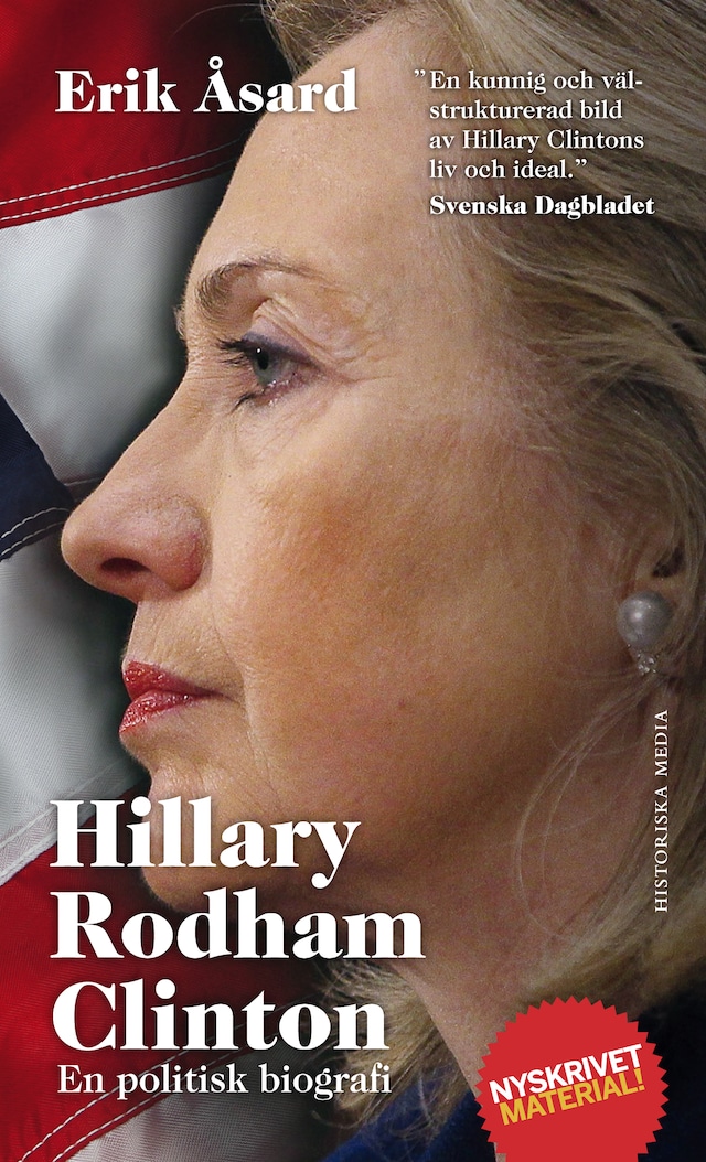 Book cover for Hillary Rodham Clinton: en politisk biografi