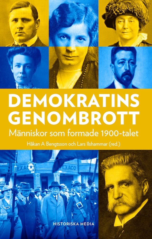 Buchcover für Demokratins genombrott : Människor som formade 1900-talet