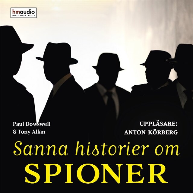 Kirjankansi teokselle Sanna historier om spioner