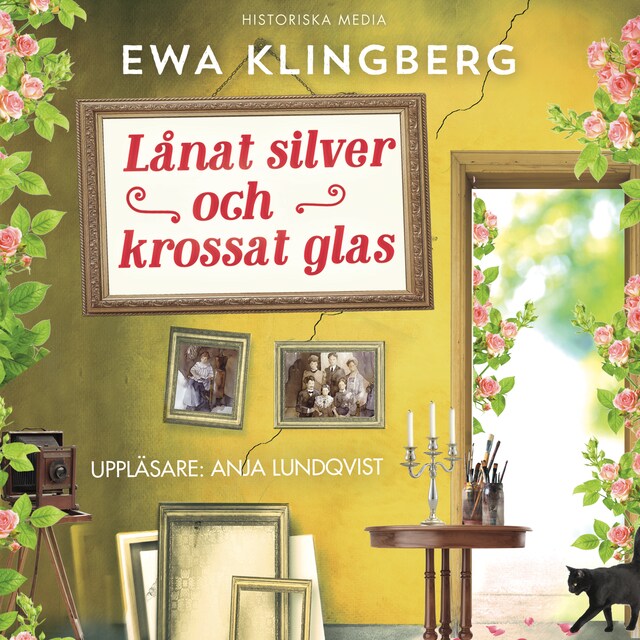 Book cover for Lånat silver och krossat glas