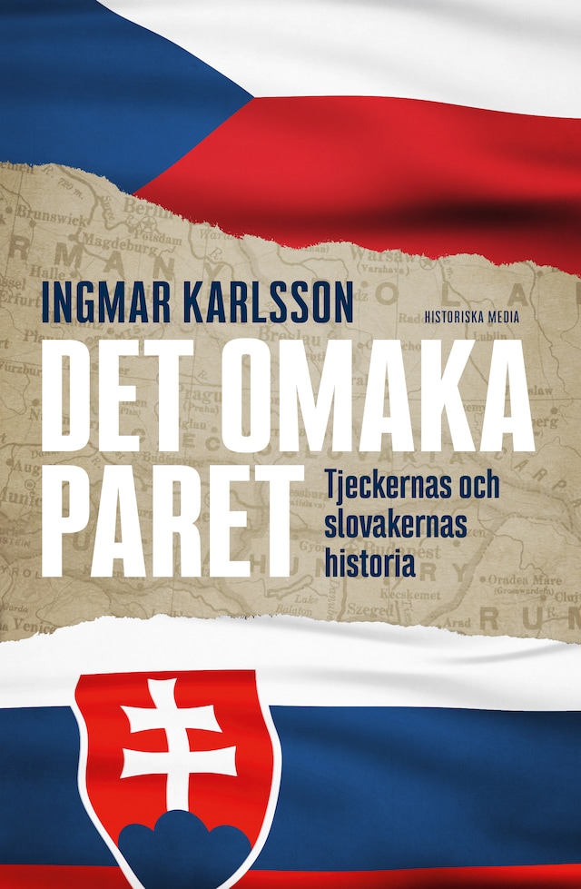 Portada de libro para Det omaka paret: Tjeckernas och slovakernas historia