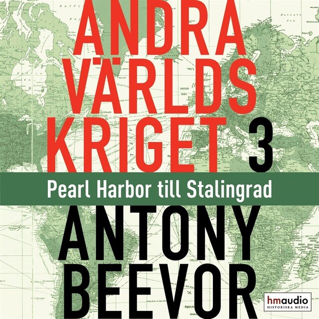 Book cover for Andra världskriget, 3. Pearl Harbor till Stalingrad