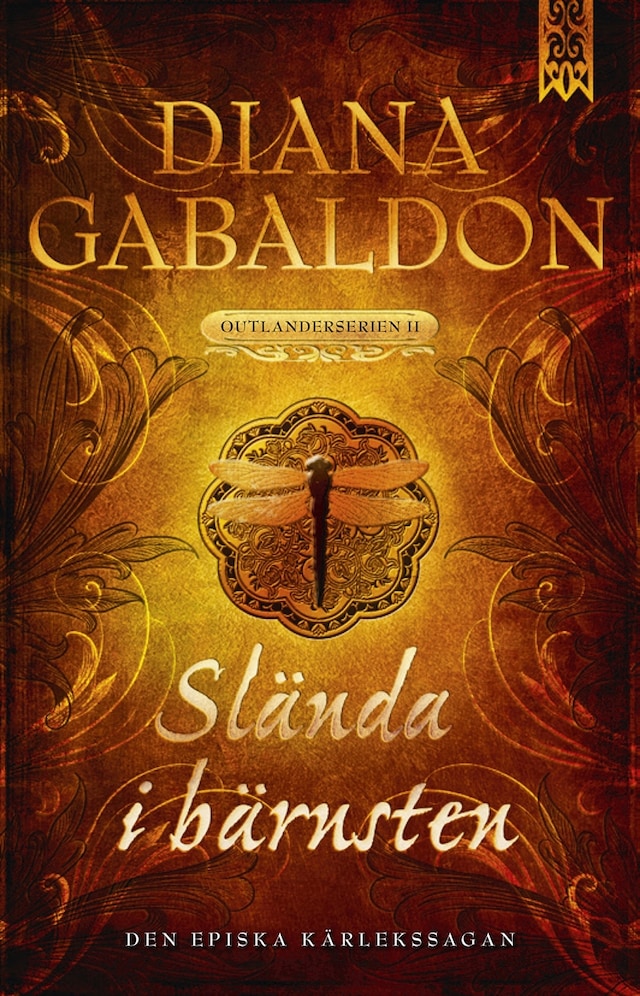 Portada de libro para Slända i bärnsten