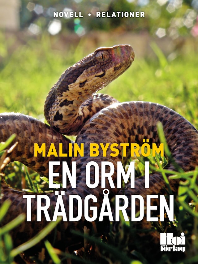 Book cover for En orm i trädgården