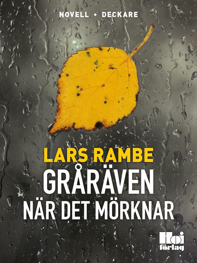 Bogomslag for När det mörknar