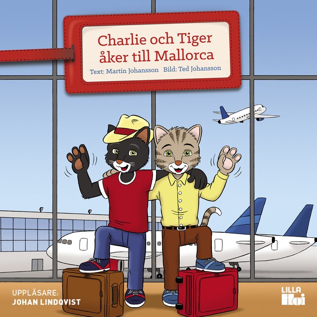 Copertina del libro per Charlie och Tiger åker till Mallorca