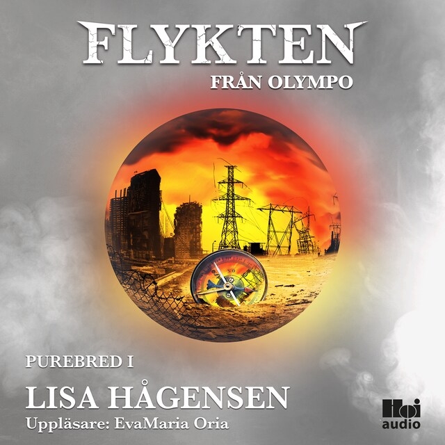 Buchcover für Flykten från Olympo