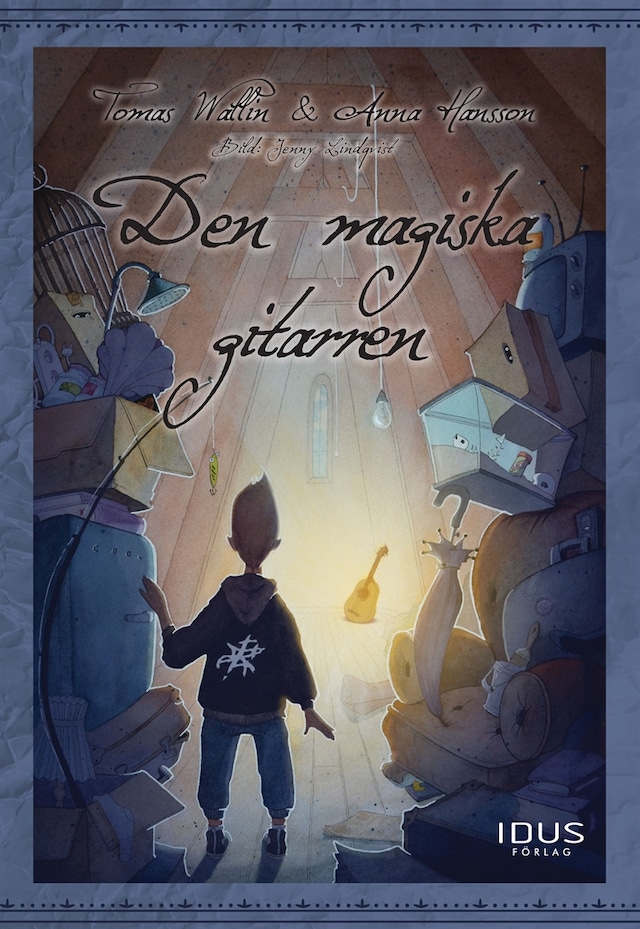 Book cover for Den magiska gitarren