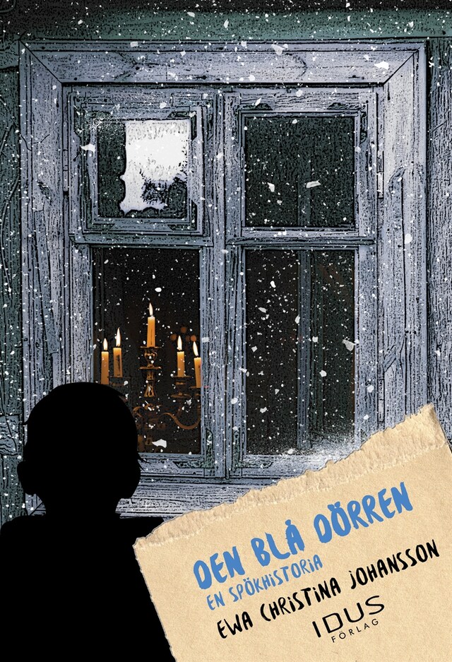 Book cover for Den blå dörren : en spökhistoria
