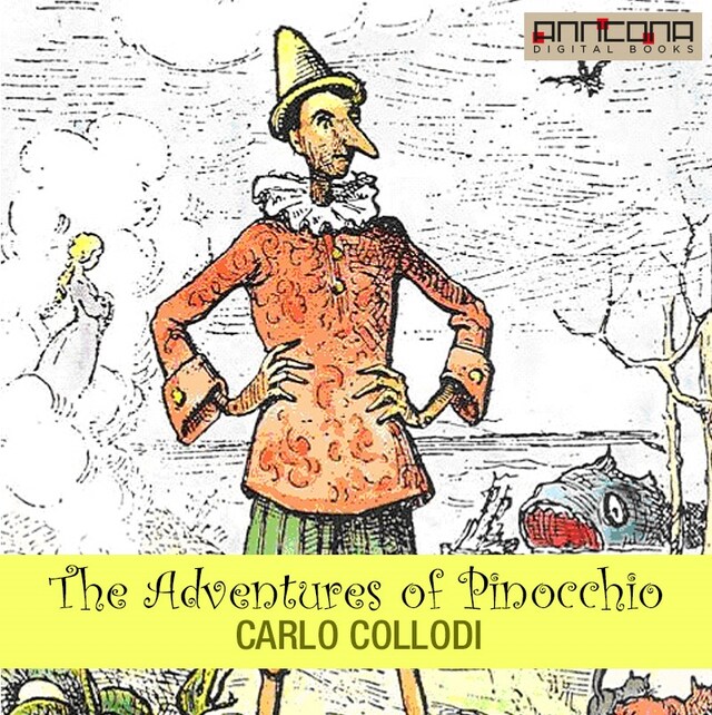 Portada de libro para Pinocchio