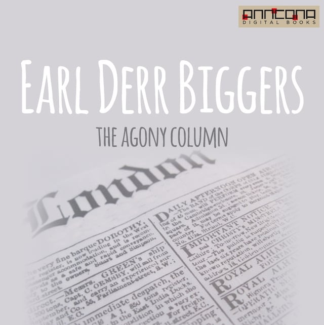 Book cover for The Agony Column
