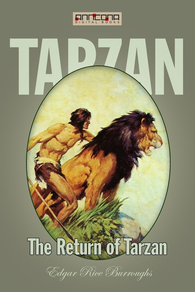 Book cover for The Return of Tarzan