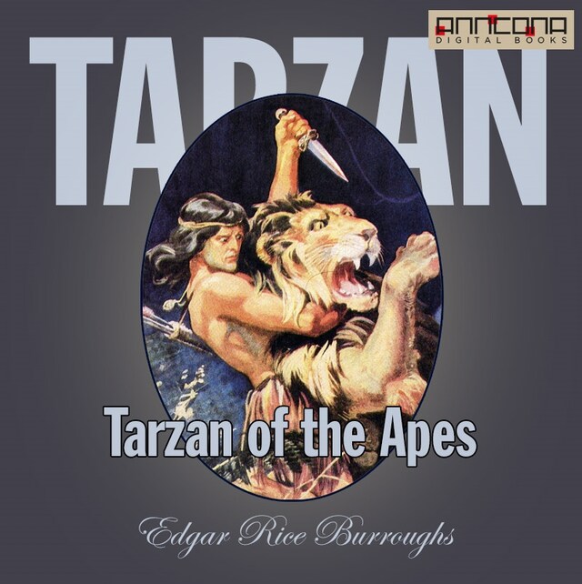 Kirjankansi teokselle Tarzan of the Apes