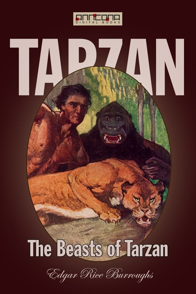 Book cover for The Beasts of Tarzan